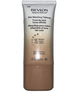 Revlon Beyond Natural Skin Matching Makeup SPF 15 #220 *Light/Medium New... - £27.49 GBP