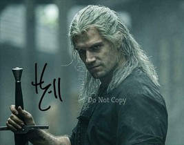 HENRY CAVILL SIGNED PHOTO 8X10 RP AUTOGRAPHED PICTURE THE WITCHER - $19.99