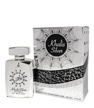 Khalis Perfumes Silver Eau De Parfum For Unisex 100ml Fresh Fragrance - £35.56 GBP
