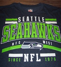 Vintage Style Seattle Seahawks Nfl Football T-Shirt Mens Large - £15.58 GBP