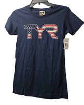 TYR  100% Cotton Small Tee Womens Americana Graphic Tee - £11.98 GBP