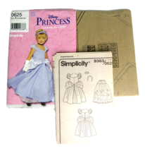 &quot;Child&#39;s Cinderella Costume&quot; ©2000 Simplicity Disney Princess Pattern # ... - £9.42 GBP