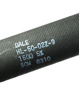2pcs  DALE 150 Ohm, 50 Watt Wirewound Tubular Resistors, Industrial Powe... - $14.73 CAD