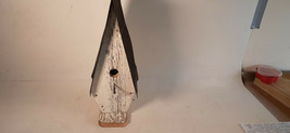 Rustic Vintage Birdhouse, A-Frame Form - £14.75 GBP