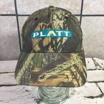 Platt Green Camo Hat Mens Adjustable Ball Cap  - $11.88