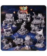 3D Printed Cast n Play Medieval Market 2 Terrain Set 28mm 32mm D&amp;D - $69.32 CAD+