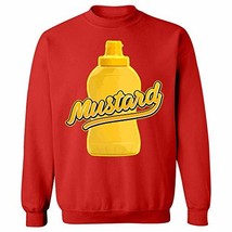 Kellyww Mustard Condiment Easy Halloween Costume Part - Sweatshirt - £45.09 GBP