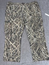 Mossy Oak Pants Mens 2XL Camo Outdoors Hunting Brush Shadow Grass Blades... - $23.75