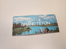 1977 Reprint Grand Teton Map Guide - £8.24 GBP