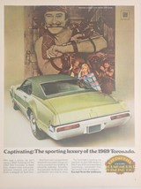 1969 Print Ad Oldsmobile Toronado Luxury Car Olds Sporting Luxury - £15.72 GBP