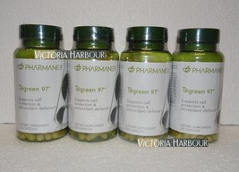 Four pack: Nu Skin Nuskin Pharmanex Tegreen 97 120 Capsules SEALED x4 - $246.00