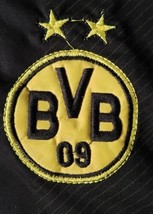 BORUSSIA DORTMUND JERSEY XL Bundesliga Embroidered BVB Black No. 7 FREE ... - $36.58