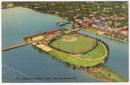 Postcard City Island Recreation Center Daytona Beach Flkorida - £2.73 GBP