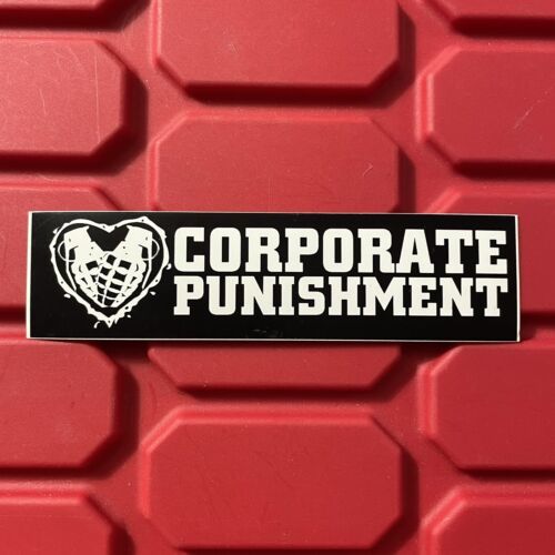 Corporate Punishment Records Promotional Album Releases 5.25” x 1.25” St... - $4.49