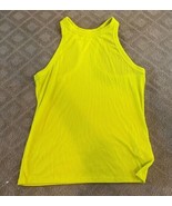 Old Navy Sleeveless Ribbed Tank Top Size Medium Lime Color - $20.22 CAD
