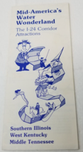 Mid-America&#39;s Water Wonderland Brochure 1980 Illinois I-24 Corridor Attr... - £11.92 GBP