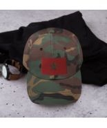 Cap Moorish Flag Morocco moor Flag Patch Hat Moroccan Friend gifts Famil... - £23.39 GBP