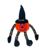 People Pals Halloween Jack-O-Lantern Pumpkin Witch Plush Large 30” Vinta... - £27.23 GBP