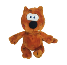 11&quot; Vintage 1982 Applause Healthcliff Orange Cat Stuffed Animal Plush Toy - £29.03 GBP