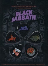 BLACK SABBATH Set of 5 Guitar Picks/Plectrums ~Licensed~ - $256.05 MXN
