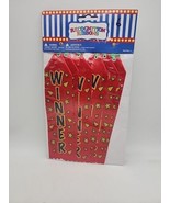 Vtg Recognition Ribbons Pack Of 6 Red Winner Ribbons - $114.04 MXN