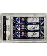 William Nylander Auston Matthews Mitch Marner 2024 E I Triple Threat Gra... - $18.49