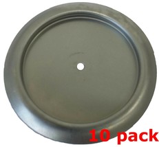 Metal Stampings Candle Trays Plates Discs Round Holder STEEL .020&quot; Thick... - $22.74