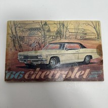 Vintage 1966 Chevrolet Caprice Owner's Guide Manual '66 - £10.16 GBP