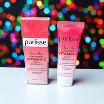 PURLISSE BEAUTY Sheer Glow Strawberry Vitamin C Tinted Moisturizer Mediu... - $636.35 MXN