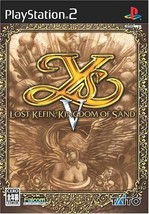 Ys 5 V Lost Kefin Kingdom Of Sand PS2 Playstation 2 Japan - £277.36 GBP