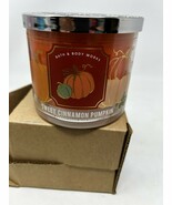 Bath and Body Works SWEET CINNAMON PUMPKIN 14.5oz 3-Wick Candle - $470.22 MXN