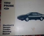 1992 Ford Sonde Électrique &amp; Aspirateur Dépannage Manuel Evtm OEM - $7.25