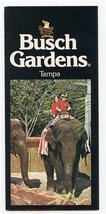 Busch Gardens Tampa Florida Brochure A Holiday in Africa - £9.49 GBP