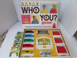 VTG SCHAPER #405 WHO YOU? GAME GREAT KIDS GUESSING CHARADES GAME - £7.60 GBP