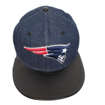 New England Patriots Leather Rip Snapback Cap Hat New Era 9fifty 950 READ - £9.72 GBP