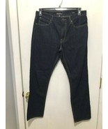 NWT J Crew Mercantile Straight Fit Jean in Rinse Wash Men&#39;s SZ 32/33 X 30 - €17,04 EUR