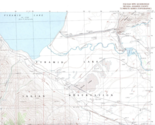 Pah Rah Mtn., Nevada 1985 Vintage USGS Topo Map 7.5 Quadrangle Topographic - $23.99