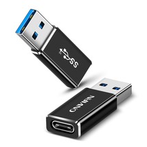 Usb C To Usb A Adapter, 10Gbps Usb C Female To Usb Male Adapter 2-Pack, Usb C 3. - £14.94 GBP