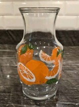 Vintage Anchor Hocking Orange Juice Carafe Decanter Pitcher Made in USA - $299.73 MXN