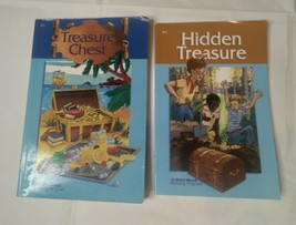 A Beka Book Grade 2 Reading Books Lot of 2 - Hidden Treasure, Treasure Chest - £5.65 GBP