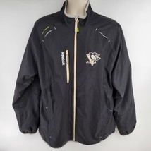 Pittsburgh Penguins NHL Reebok Center Ice  Collection Jacket Size L - £25.86 GBP