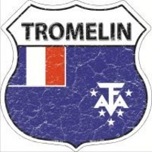 Tromelin Highway Shield Novelty Metal Magnet HSM-431 - £11.93 GBP