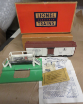 Lionel 3662 Operating Milk Car w/ Box, Platform, Milk Cans, Instructions... - $296.95