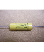 10 pcs Radio CAPACITOR .18 UF 100vdc  100 VOLT .18uf EM electro motive USA - $9.89