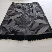 Lennie For Nina Leonard Womens Gray Acrylic Skirt Size 2X Measured Waist 36 image 6