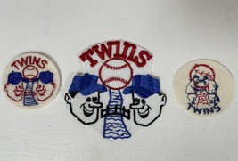 Minnesota Twins Lot of (3) Vintage 1972 Patches - £21.59 GBP