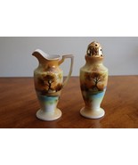 Vtg Noritake China Tree In The Meadow Berry Sugar Shaker &amp; Syrup Pitcher... - $21.85