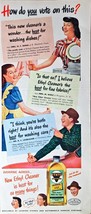 Ethyl Cleaner Good Household Cleaning Fine Fabrics Color 1947 Vintage Pr... - $191.46 MXN