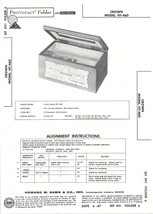 SAMS Photofact - Set 891 - Folder 6 - Jun 1967 - CROWN MODEL HT-460 - £17.18 GBP