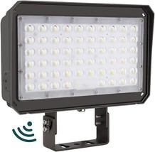 200W Led Flood Light With Dusk-To-Dawn Photocell, 200W/150W/100W, Etl Listed - £105.67 GBP